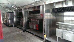 Ansul Fire Suppression Systems Mobile Kitchens Setup
