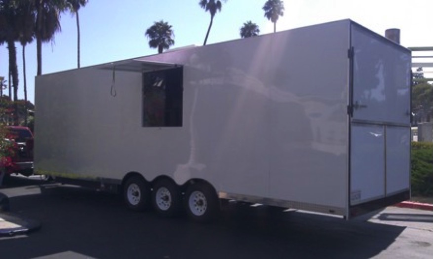 Mobile Kitchen Trailer For Government Events