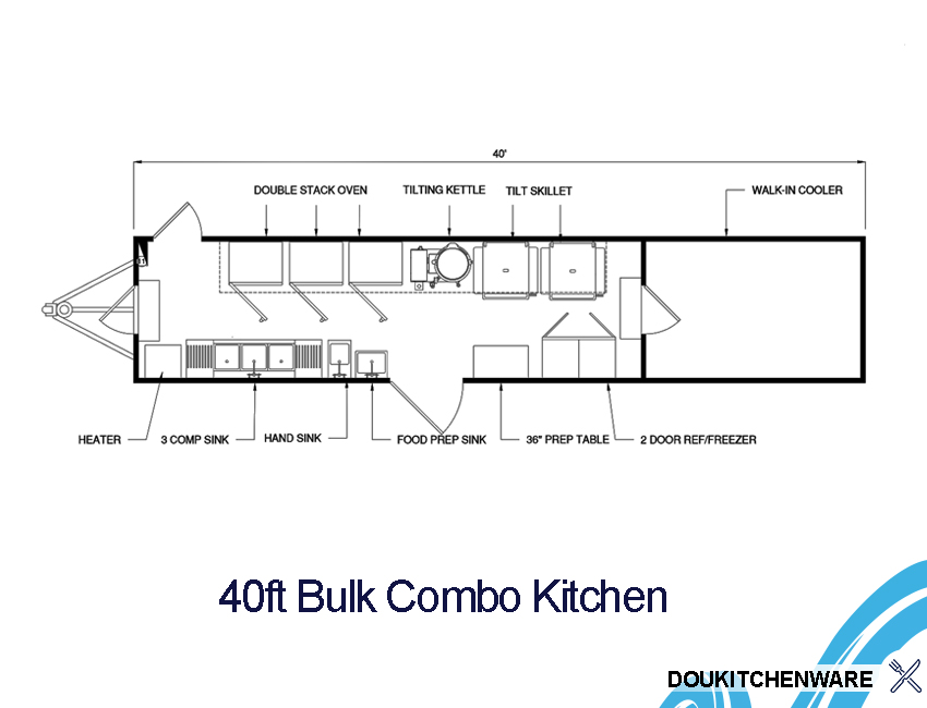 40ft Bulk Combo Kitchen 1