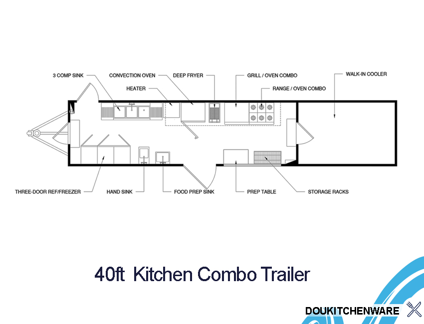 40ft Combo Kitchen