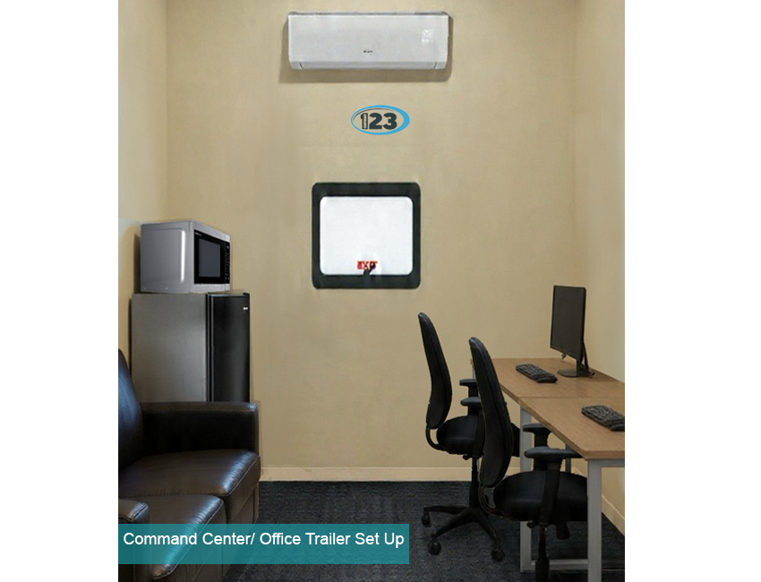 Command Center or Office trailer Set up